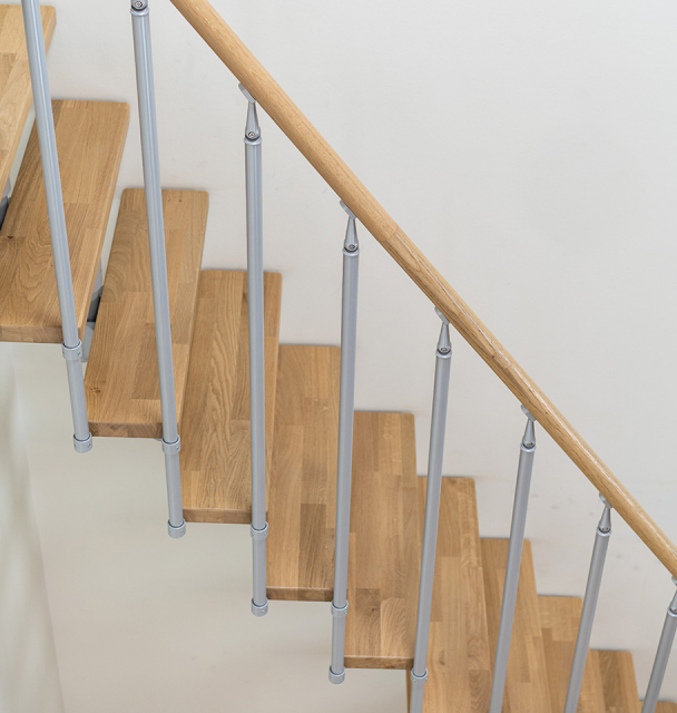 Additional staircase banister CLASSIC 2 Czarny, RAL 9005 Test123